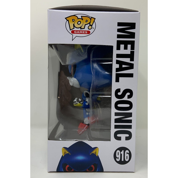 Sonic the Hedgehog Metal Sonic Funko Pop! Vinyl Figure #916 New & Mint - Picture 2 of 6